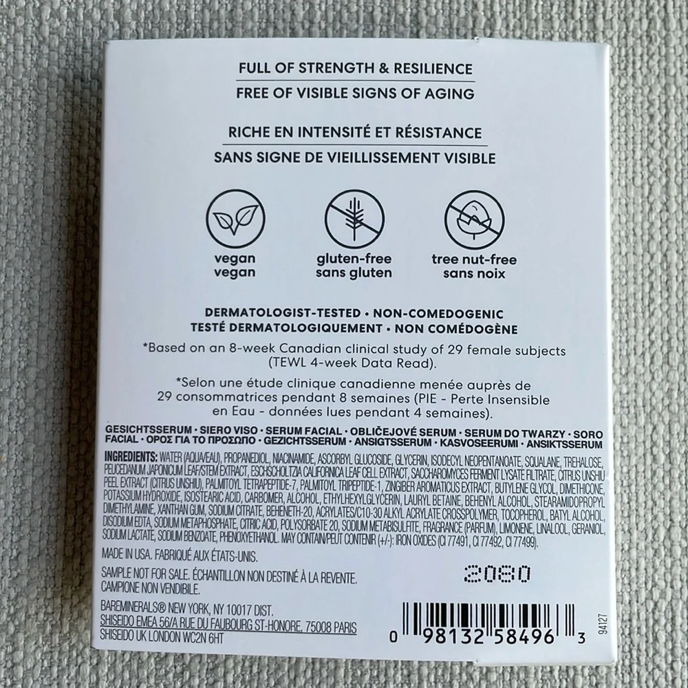 bareMinerals Skinlongevity Long Life Herb Anti-Aging Face Serum